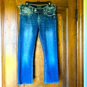 Silver jeans 👖 Tuesday capris sz 28 EUC